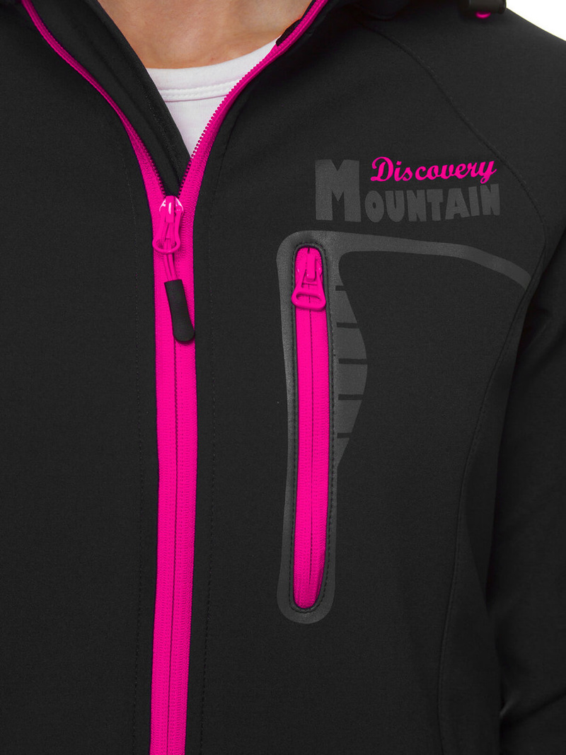 Dámska Bunda Softshell Čierna OZONEE JS/HH027/1