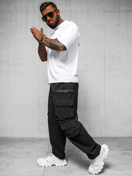 Pánske Nohavice Čierne OZONEE O/PS5526