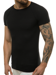 Pánsky sveter Čierny OZONEE L/2297