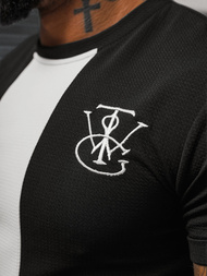 Pánske Tričko Čierne OZONEE O/L1184