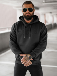 Pánska Mikina Čierna OZONEE JS/27B6502/3Z