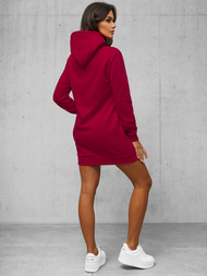 Dámska Mikina Bordová OZONEE JS/YS10003/21Z