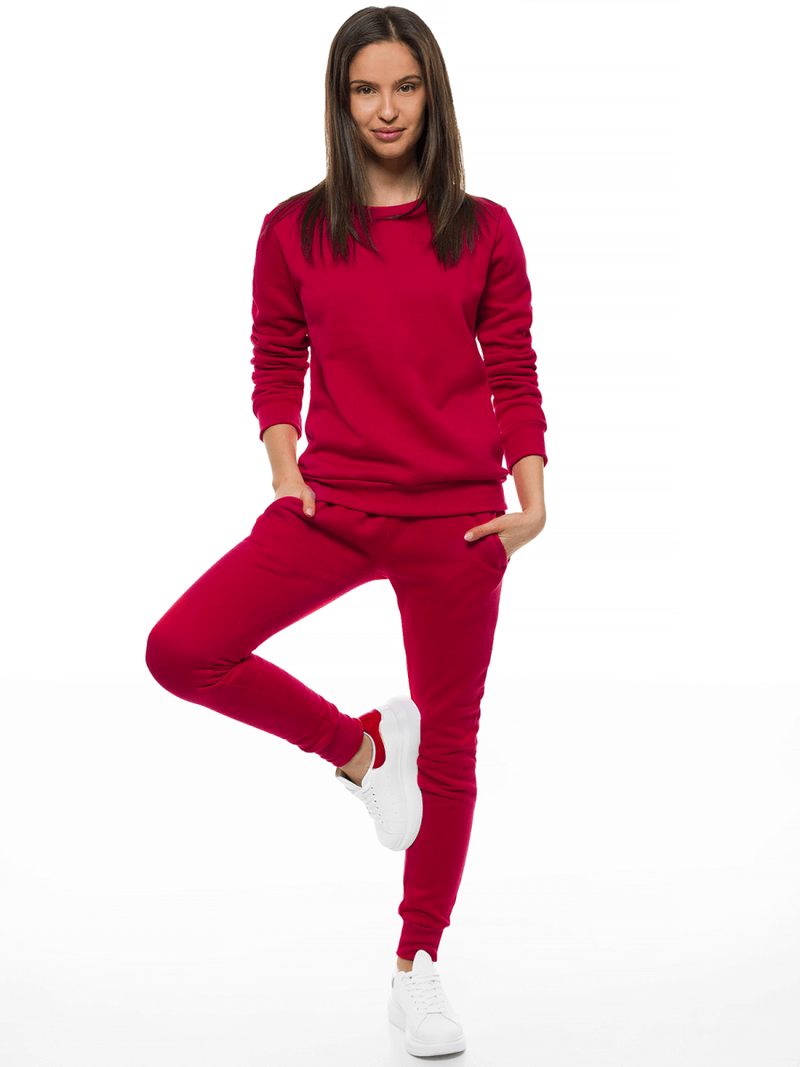 Dámske tepláky Bordové OZONEE JS/CK01