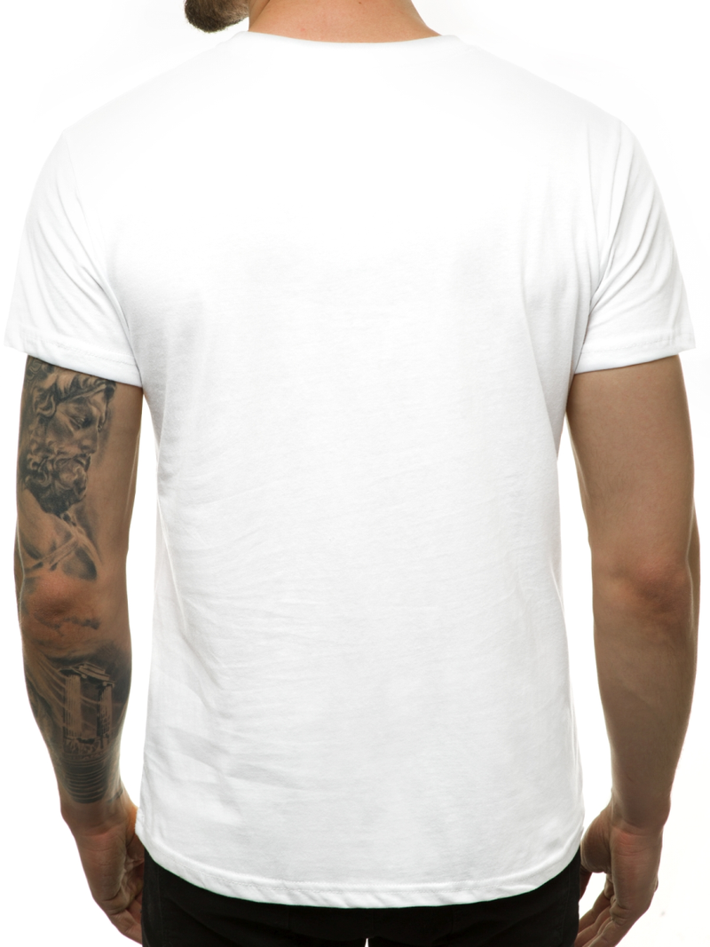 Pánske Tričko Biele OZONEE JS/KS2108