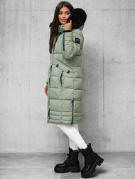 Dámska bunda mentolová OZONEE O/W377