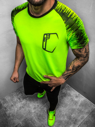 Pánske Tričko zelené OZONEE JS/KS2072Z