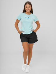 Dámske Tričko Svetlo Modrá OZONEE JS/RJ77542