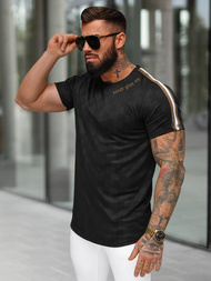 Pánske Tričko Čierne OZONEE O/QS11621