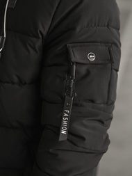 Pánska Bunda Čierna OZONEE JS/57M7502/392Z