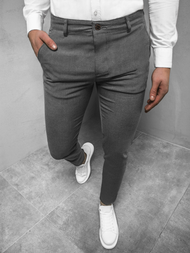 Pánske nohavice grafitové OZONEE DJ/5502