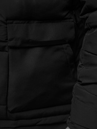 Pánska Bunda Čierna OZONEE JS/31M5011