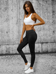 Dámske Legíny Čierne OZONEE O/YY9281