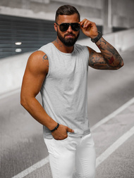 Pánske tielko Sivé OZONEE JS/99001Z