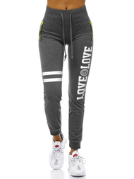 Dámske tepláky grafit OZONEE O/9927