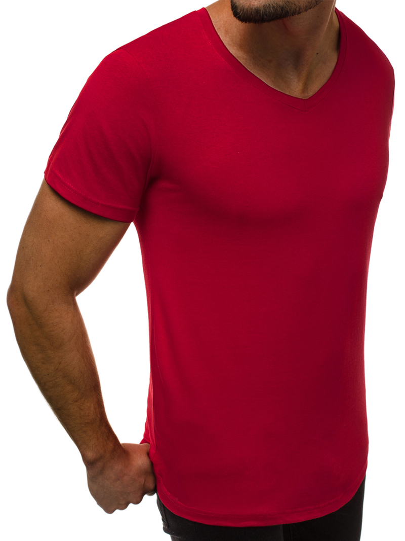 Pánske Tričko Bordové OZONEE O/2309