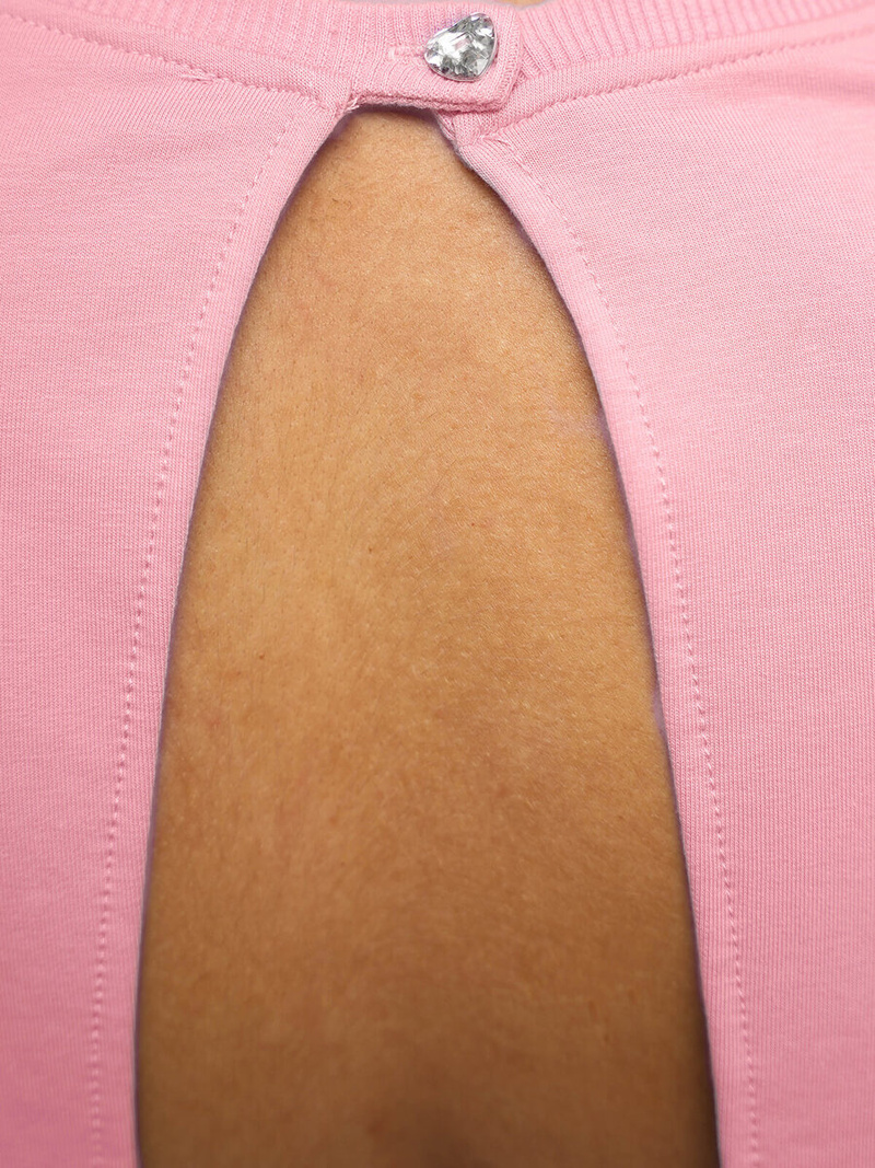 Dámska dvojdielna tepláková súprava ružová OZONEE O/12113Z