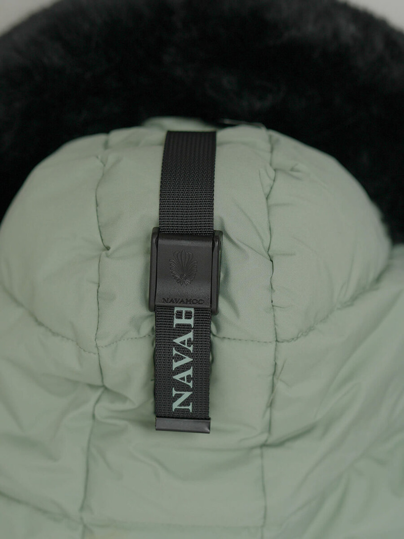 Dámska bunda mentolová OZONEE O/W377Z