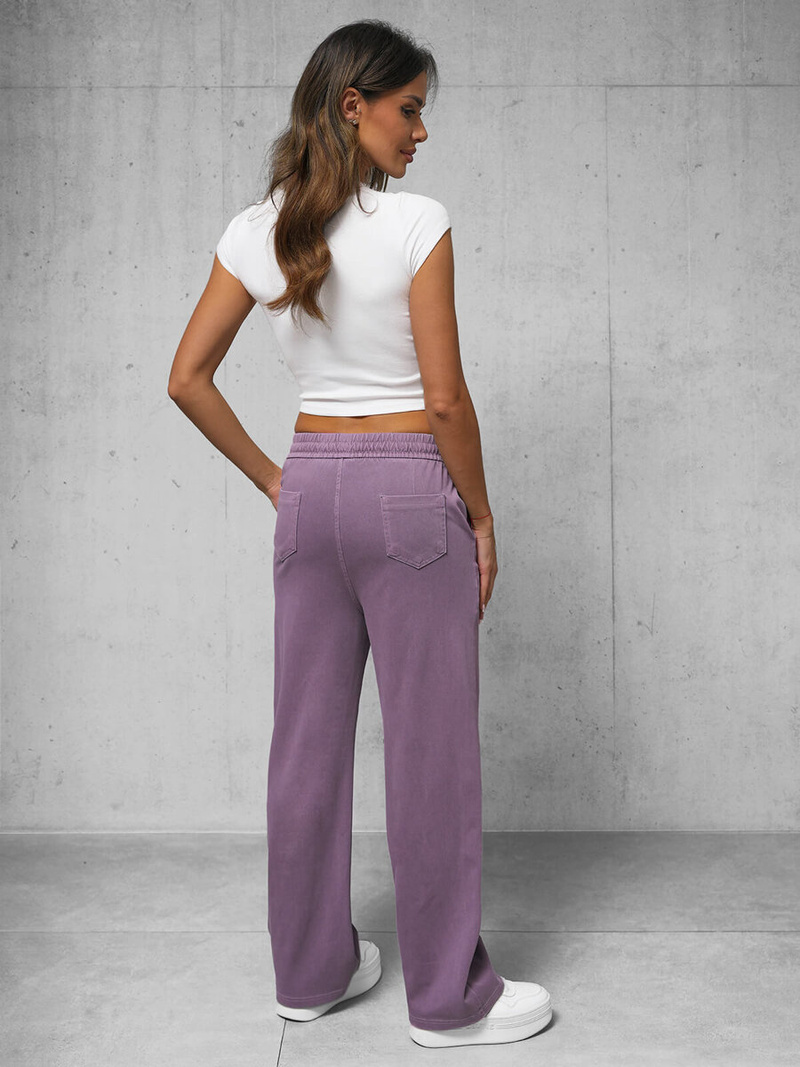 Dámske rifle fialová OZONEE O/330098