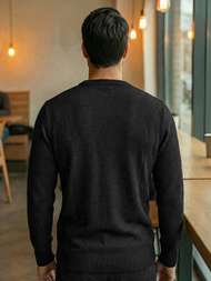 Pánsky Sveter Čierny OZONEE JS/59B3607/3