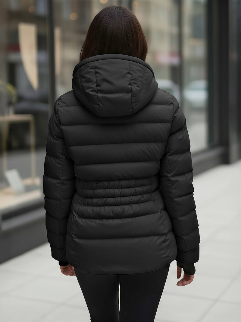 Dámska Zimná Bunda Čierna OZONEE JS/M769/392