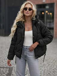 Dámska bunda čierna OZONEE JS/5M3336/392Z