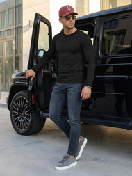 Pánske Rifle Tmavomodré OZONEE O/JK2895AZ