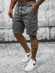 Pánske Kraťasy Grafitové OZONEE JS/8K1128/5