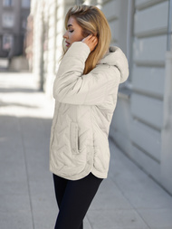 Dámska bunda béžová OZONEE JS/16M9300/280