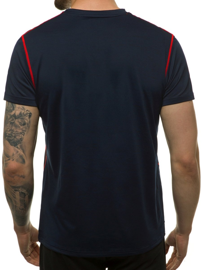 Pánske Tričko Námornícke Modré OZONEE JS/KS2104Z