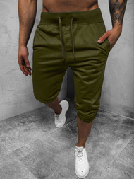 Pánske kraťasy khaki OZONEE JS/XW07/29
