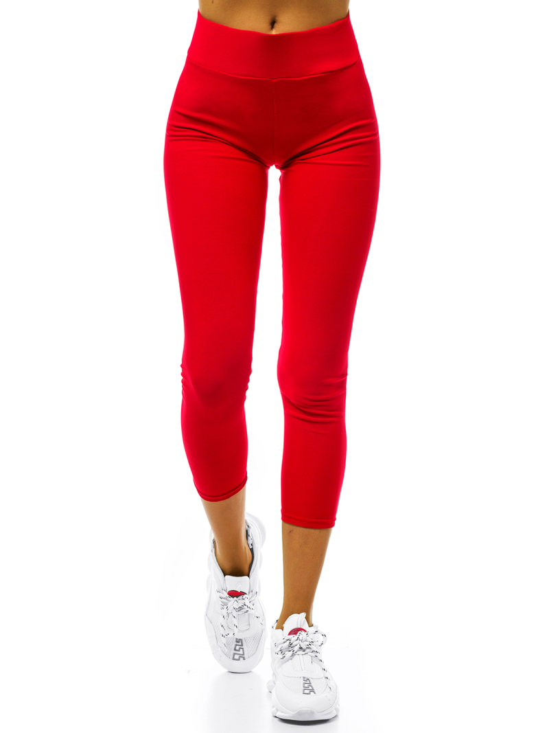 Dámske legíny Červené OZONEE JS/YW01053/A5