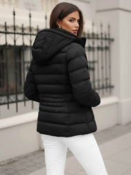 Dámska Zimná Bunda Čierna OZONEE JS/M769/392Z