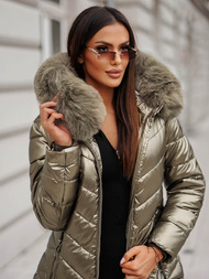 Dámska Bunda Zlato OZONEE JS/16M9100/403Z