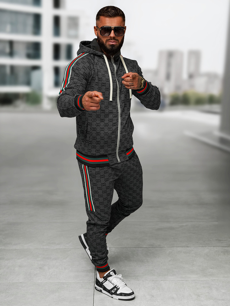 Pánska Tepláková Súprava Čierny OZONEE O/FF5111AB