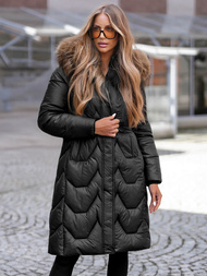 Dámska Zimná Bunda Čierna OZONEE O/5M3229/392