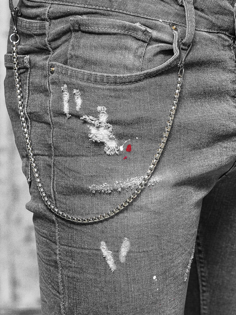 Pánske Rifle Grafitové OZONEE O/MB459