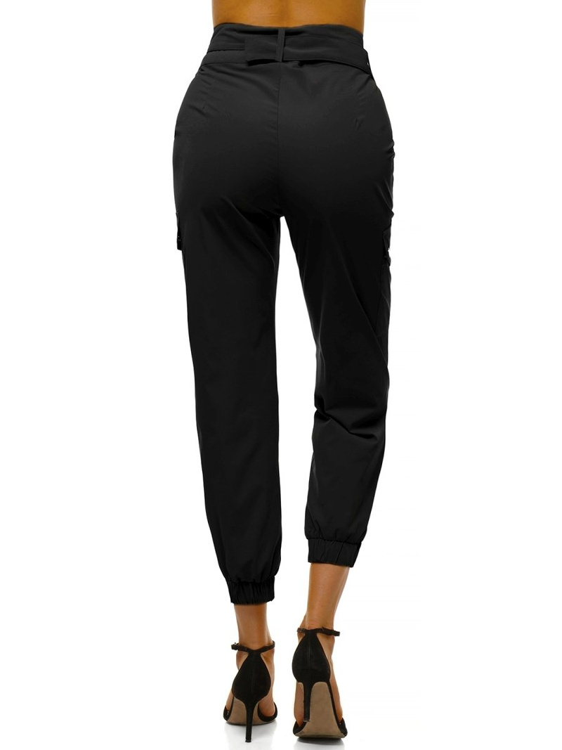 Dámske jogger nohavice Čierne OZONEE O/HM001