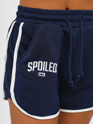 Dámska dvojdielna tepláková súprava námornícke modré-biele OZONEE JS/M58631AB