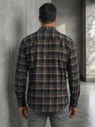 Pánska Košeľa Námornícka Modré OZONEE V/V177Z