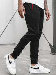 Pánske tepláky Čierne OZONEE JS/YLB88016Z