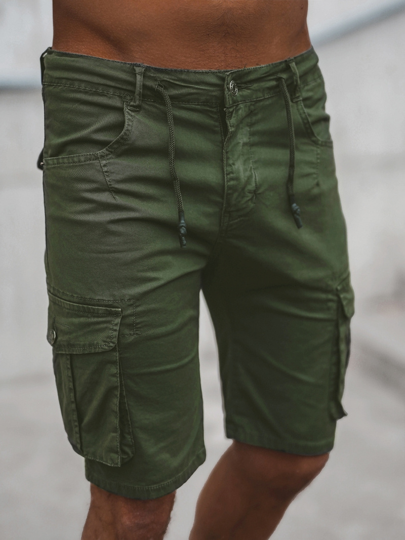 Pánske Chino Kraťasy Zelené OZONEE T/BB70011/3