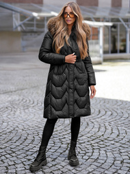 Dámska Zimná Bunda Čierna OZONEE O/5M3229/392