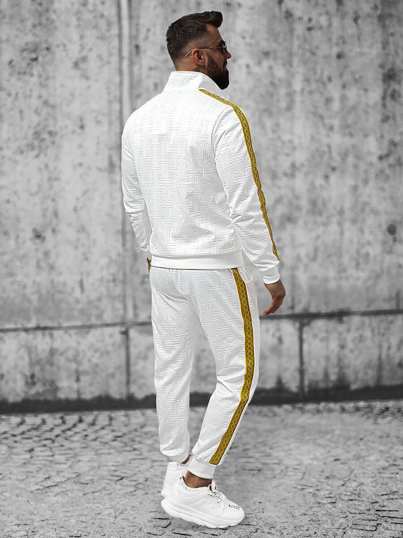 Pánska Tepláková Súprava Biely OZONEE O/3A163