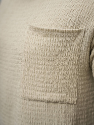 Pánske Tričko Béžová OZONEE O/Y960T