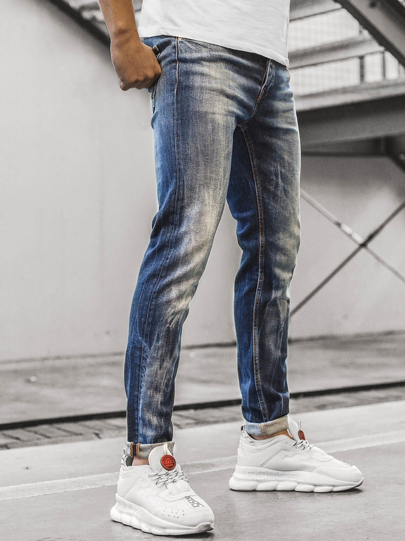 Pánske rifle modré OZONEE G/1049