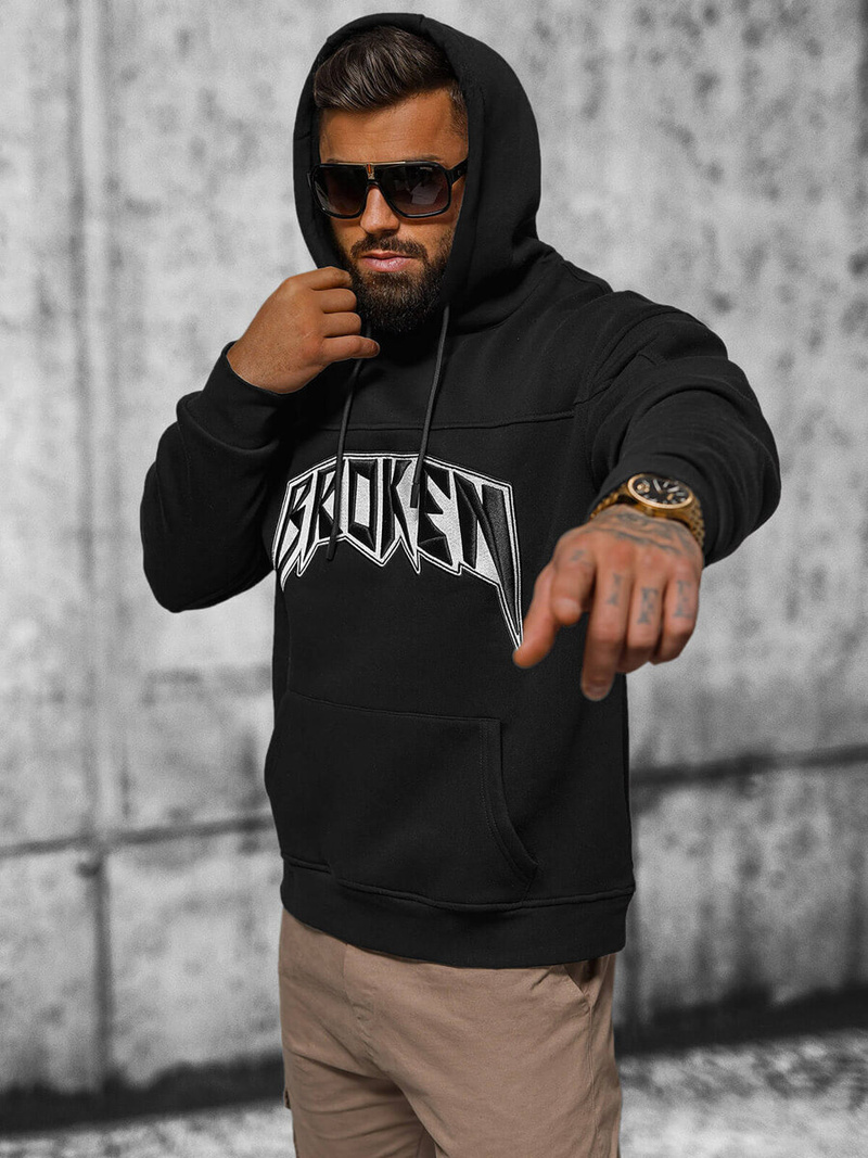 Mikina Čierna OZONEE O/SWE23019