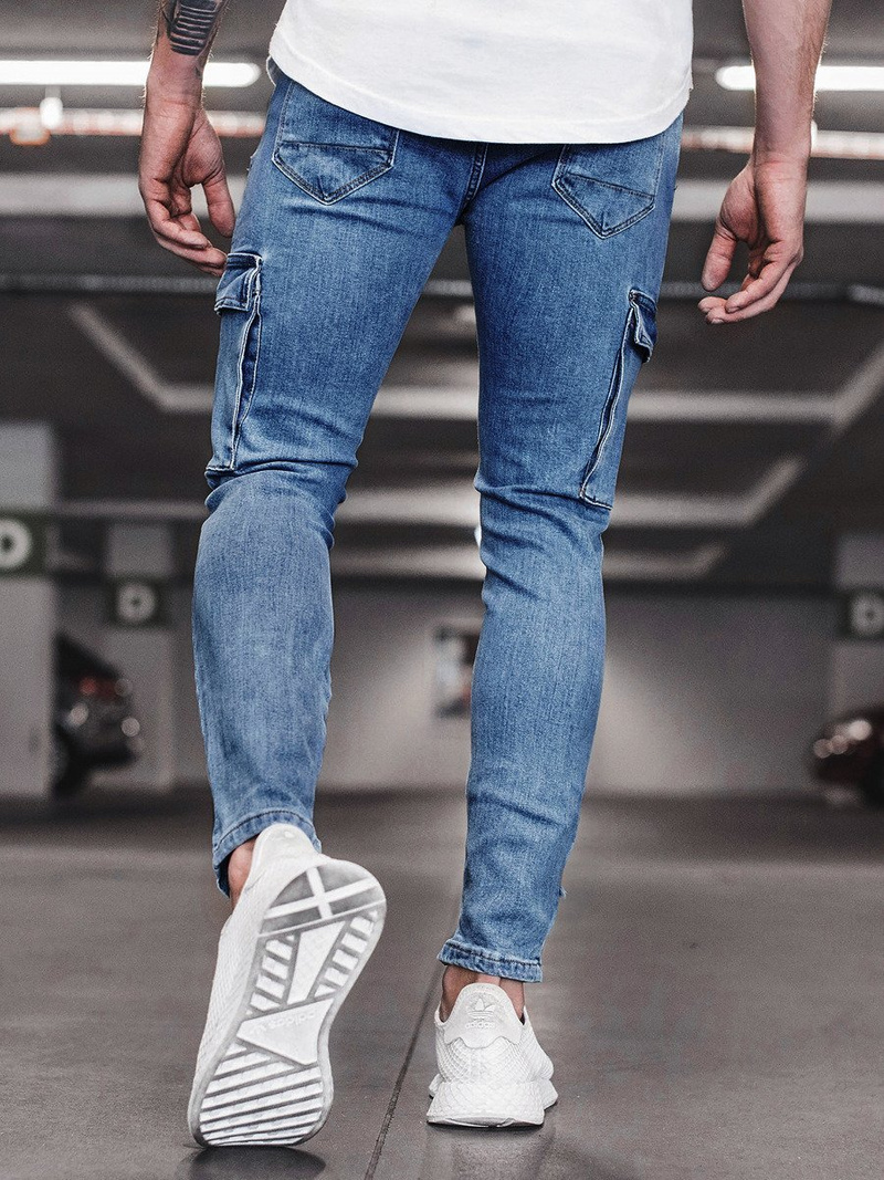 Pánske rifle modré OZONEE G/1054