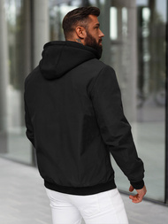Pánska Bunda Čierna OZONEE JS/62M9502/392