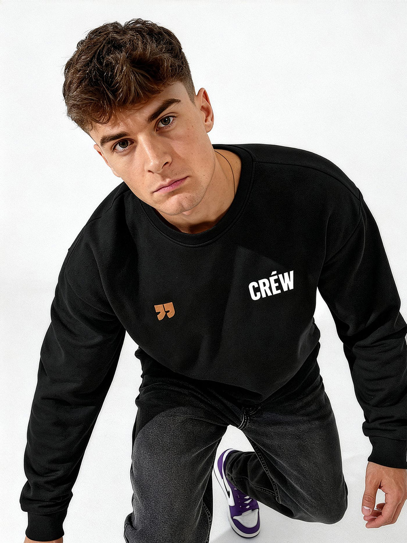 Pánska Mikina Čierna OZONEE JS/65B3917/3Z