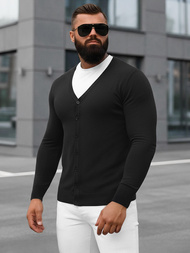 Pánsky Sveter Čierny OZONEE NB/MM6006/4Z